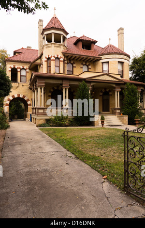 George Kalteyer Haus in der King William District in San Antonio, Texas Stockfoto