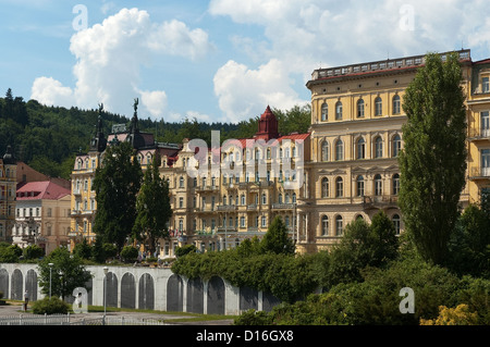 Elk188-2508 Tschechien, Marianske Lazne, Wellness-hotels Stockfoto