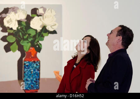 Kronprinzessin Mary von Dänemark besucht die Red Brick Art Gallery im Kunstviertel 798 in Peking, China, im Rahmen einer Asien-Tour mit Hongkong und Peking. © Time-Snaps Stockfoto