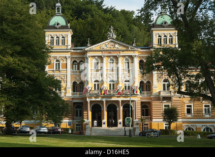Elk188-2708 Tschechien, Marianske Lazne, Wellness-Hotel, Hotel Nove Lazne Stockfoto
