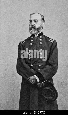 George Gordon Meade, Major General, US Army, Dreiviertel Länge Porträt, nach links, 1864 Stockfoto