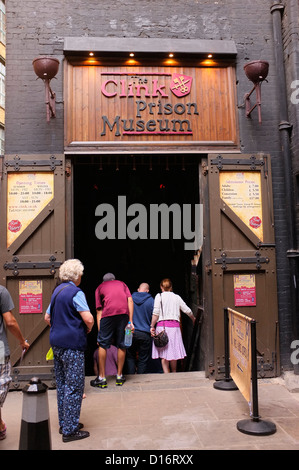 Das Clink Prison Museum in London Stockfoto