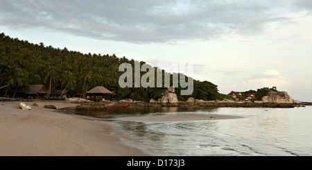 Sonnenaufgang am Strand von Koh Tao. Thailand Stockfoto