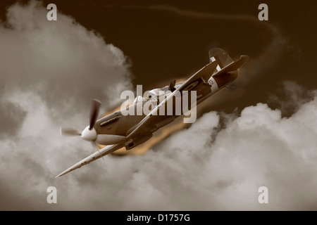 Spitfire Stockfoto