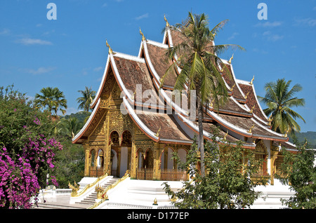 Haw Pha Bang Tempel, Luang Prabang, Laos Stockfoto