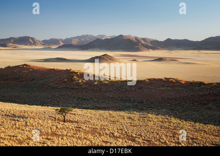 Blick auf Schloss Valley in der NamibRand Reserve in Namibia