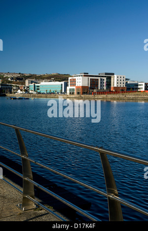 ehemaligen Dock SA1 Entwicklung Swansea Süd wales uk Stockfoto