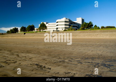 Swansea Beach und County Hall, Swansea, Südwales, uk Stockfoto