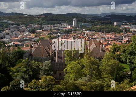 Paço Dos Duques de Bragança Stockfoto