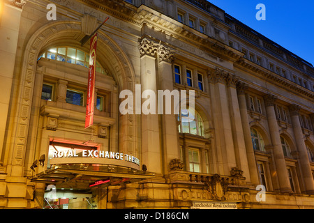 Royal Exchange Theatre in Manchester Eingang Stockfoto
