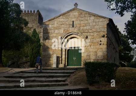 Igreja de São Miguel do Castelo Stockfoto