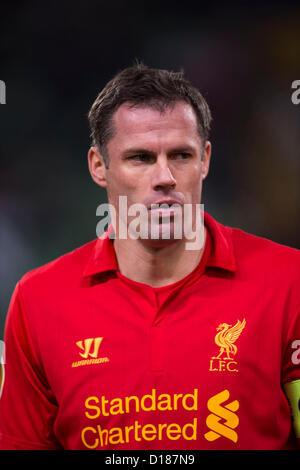 Jamie Carragher (Liverpool), 6. Dezember 2012 - Fußball / Fußball: UEFA Europa League Gruppe A Match zwischen Udinese 0-1 Liverpool im Stadio Friuli in Udine, Italien. (Foto von Maurizio Borsari/AFLO) [0855] Stockfoto