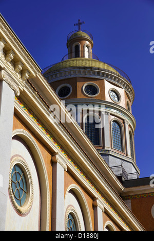 Italien, Sizilien, Tindari, die Kuppel der St. Mary Sanctuary Stockfoto