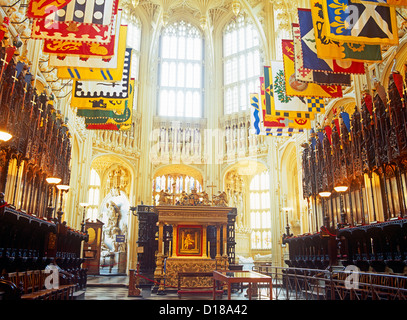 Chor Westminster Abbey-London-UK Stockfoto