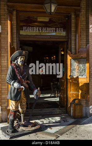 Der historische Palast-Salon am Centre Street (die Hauptstraße) in der Innenstadt von Fernandina Beach, Amelia Island, Florida, USA Stockfoto