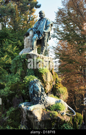 Garibaldi-Denkmal an der via Garibaldi, Castello, Venedig Stockfoto