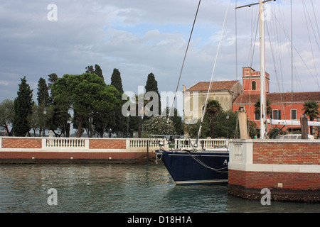 Isola di San Lazzaro Degli Armeni (Sankt Lazarus Island) Stockfoto