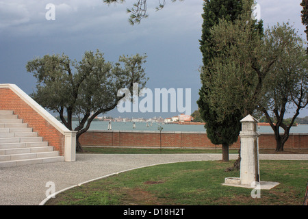 Isola di San Lazzaro Degli Armeni (Sankt Lazarus Island) Stockfoto