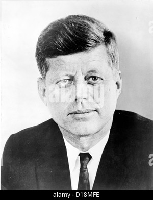 Präsident John F. Kennedy Stockfoto
