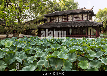 Humble Administrator's Garten in Suzhou, China. Stockfoto