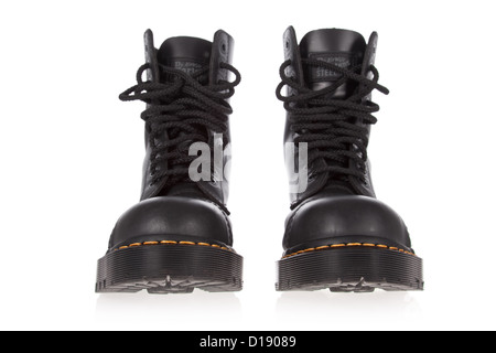 Dr. Martens Stiefel (8761 Modell). Stockfoto