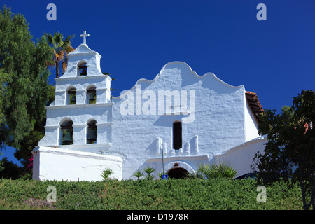 Mission San Diego de Alcala in San Diego, Kalifornien, USA. Stockfoto