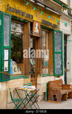 Shakespeare und Company Buchhandlung im Quartier Latin, Paris, Frankreich Stockfoto