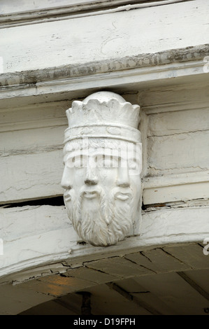 UNESCO-Weltkulturerbe Bryggen, Bergen, Hordaland, Norwegen Stockfoto