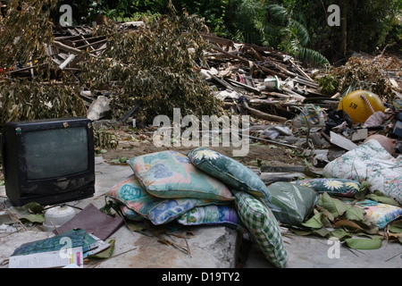 MOO Koh Surin Marine Nationalpark an der Westküste von Thailand war betroffen von dem Tsunami 2004. Stockfoto