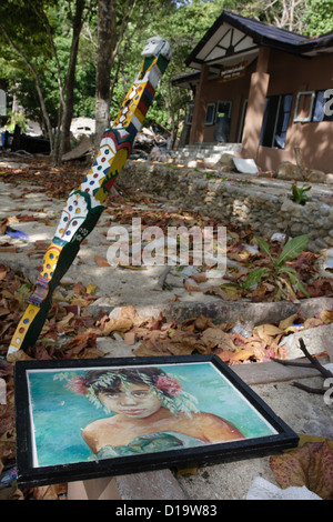 MOO Koh Surin Marine Nationalpark an der Westküste von Thailand war betroffen von dem Tsunami 2004. Stockfoto