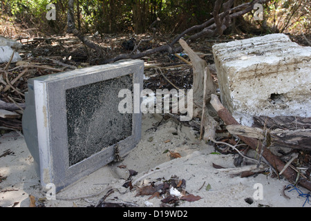 MOO Koh Surin Marine Nationalpark an der Westküste von Thailand war betroffen von dem Tsunami 2004. Stockfoto