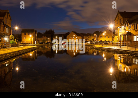 Dudley Port Tividale wo gab es eine massiven Gehäuse Sanierung auf einer Brachfläche, die eine massive Hafen war Stockfoto