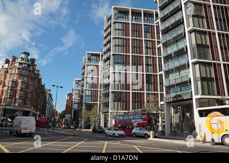 Die teuersten Immobilien in Central London, One Hyde Park, Knightsbridge, London, UK. Stockfoto