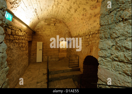 Römischen Kryptoportikus unter dem Museum Machado de Castro in Coimbra, Portugal, Europa Stockfoto