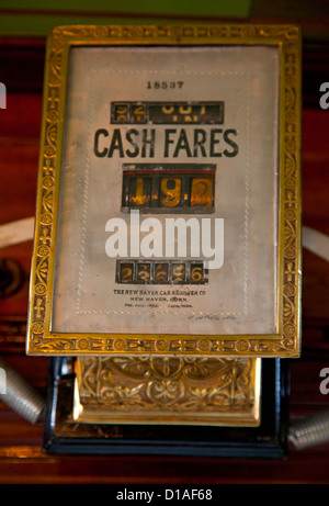 Seashore Trolley Museum in Kennebunkport, Maine Stockfoto