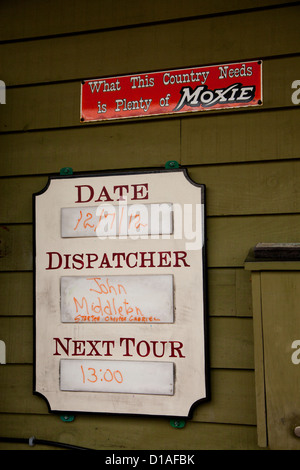 Seashore Trolley Museum in Kennebunkport, Maine Stockfoto