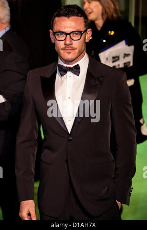 Luke Evans besucht die Royal Film-Premiere von "der Hobbit: eine unerwartete Reise" im Odeon Leicester Square London, Vereinigtes Königreich, 12.12.2012 Credit: Mario Mitsis / Alamy Live News Stockfoto