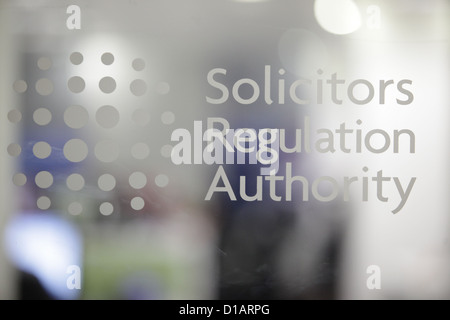 Büros der Solicitors Regulation Authority in The Cube, Birmingham Stockfoto