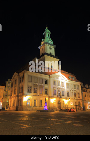 Rathaus in Jelenia Gora Stockfoto