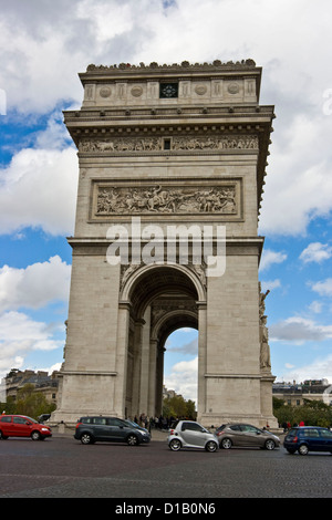 Arc de Triomphe Place Charles de Gaulle Paris Frankreich Europa Stockfoto