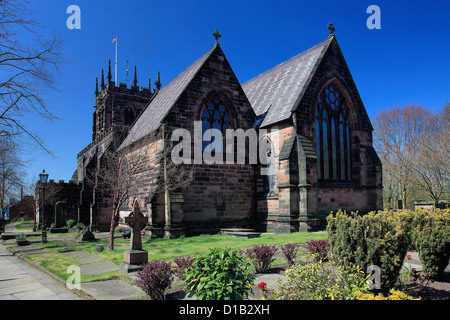 St. Edwards Kirche, Lauch Stadt, Staffordshire, England, UK Stockfoto