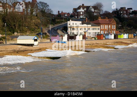 Rekonvaleszenten Hill Strand Rathaus Felixstowe Suffolk England Stockfoto