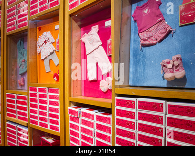 American Girl Place Store Interieur, Fifth Avenue, New York Stockfoto