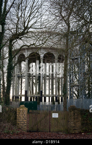 Lansdown Tower Umverteilung Website Wessex Wasser Lansdown Road Bath Spa Somerset England Großbritannien Stockfoto