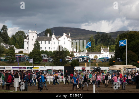 Blair Castle International Horse Trials & Country Fair Blair Atholl Perthshire Schottland Großbritannien Stockfoto