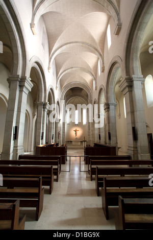 Das Kloster von Saint-Honorat Insel in der Nähe von Cannes, Alpes-Maritimes, Cote d ' Azur Stockfoto