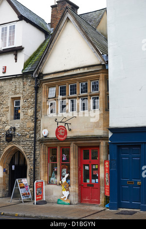 Fassade des Alices Shop St Aldate Oxford UK Stockfoto