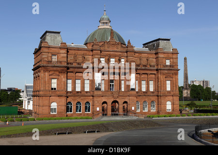 Das Volk Palastmuseum auf Glasgow Green, Glasgow, Scotland, UK Stockfoto