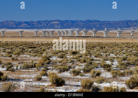 Das Very Large Array, Ebenen von San Augustin, in der Nähe von Magdalena, New Mexico, USA Stockfoto