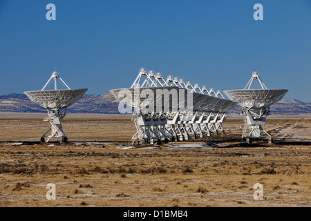 Das Very Large Array, Ebenen von San Augustin, in der Nähe von Magdalena, New Mexico, USA Stockfoto